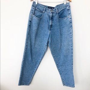 Vintage high waisted mom jeans plus size